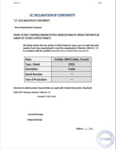EC Declaration of Conformity
